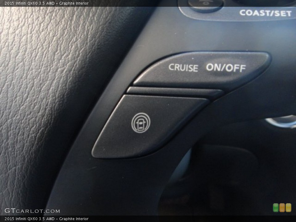 Graphite Interior Controls for the 2015 Infiniti QX60 3.5 AWD #100293741