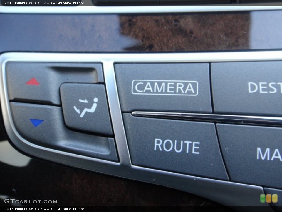 Graphite Interior Controls for the 2015 Infiniti QX60 3.5 AWD #100293933
