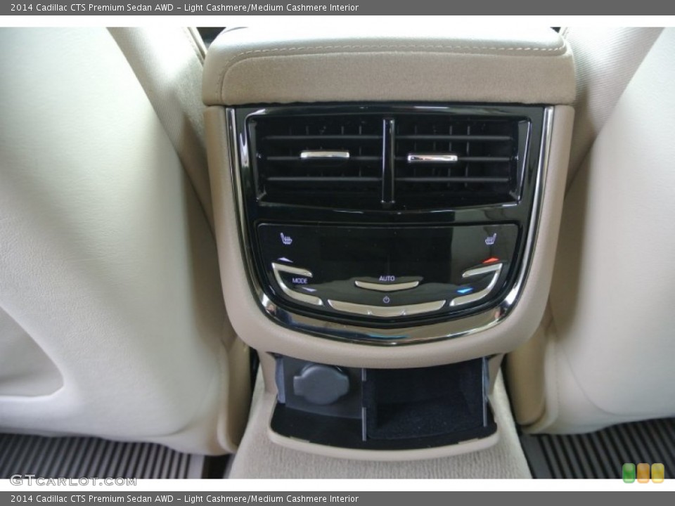 Light Cashmere/Medium Cashmere Interior Controls for the 2014 Cadillac CTS Premium Sedan AWD #100305852