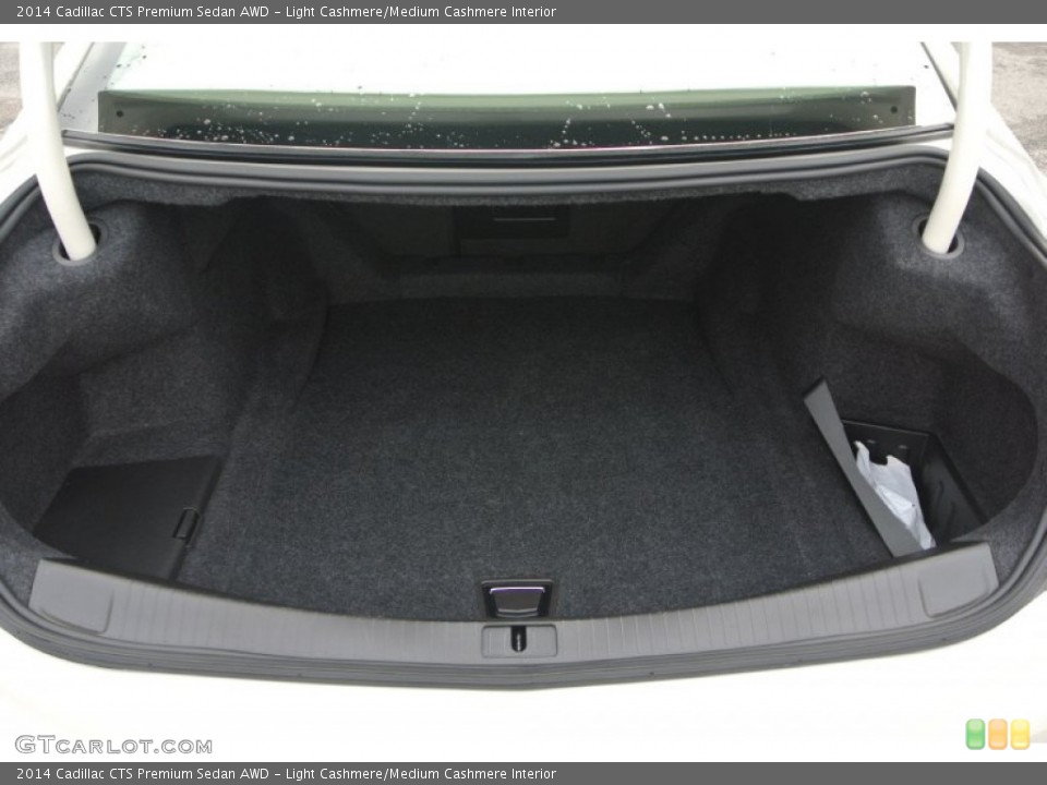 Light Cashmere/Medium Cashmere Interior Trunk for the 2014 Cadillac CTS Premium Sedan AWD #100305876