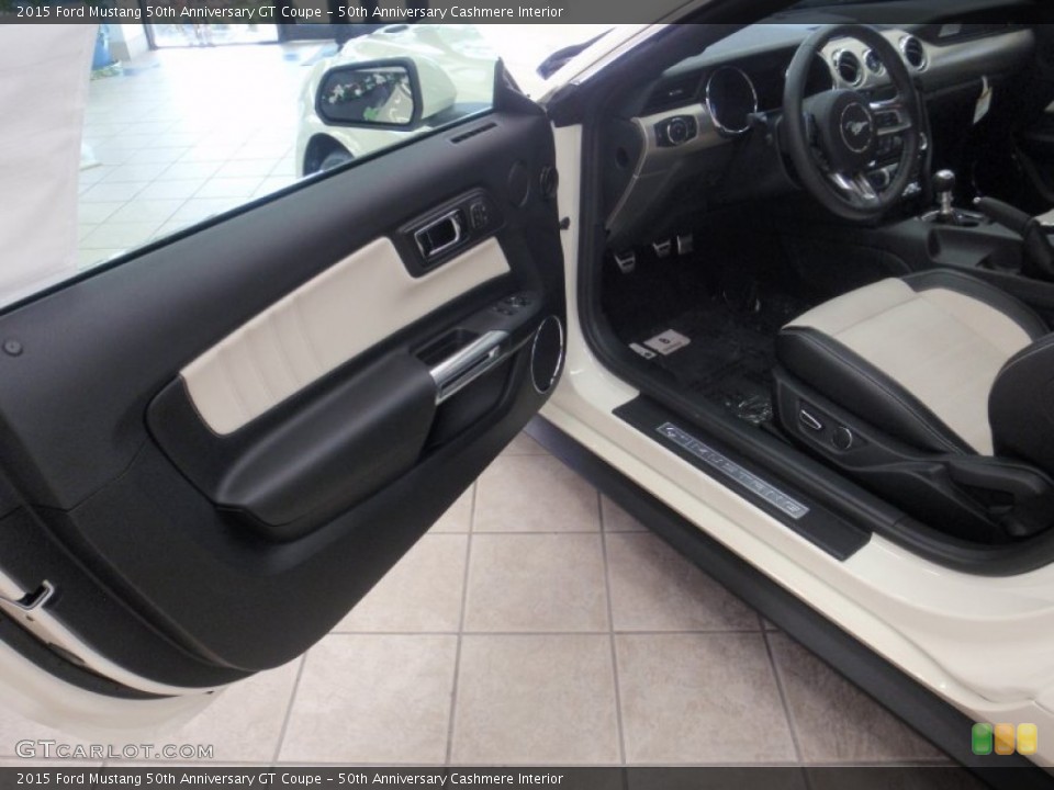 50th Anniversary Cashmere Interior Photo for the 2015 Ford Mustang 50th Anniversary GT Coupe #100313397