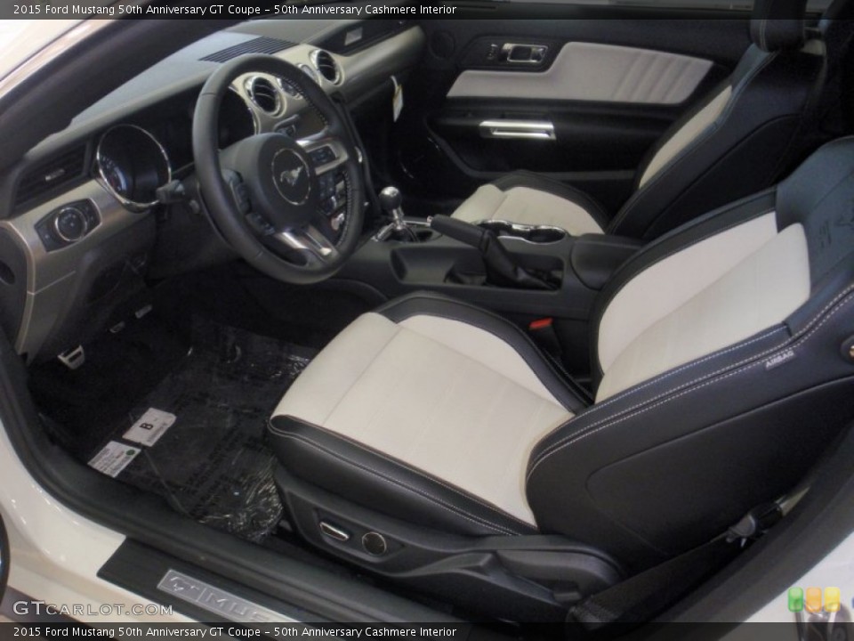 50th Anniversary Cashmere Interior Photo for the 2015 Ford Mustang 50th Anniversary GT Coupe #100313422