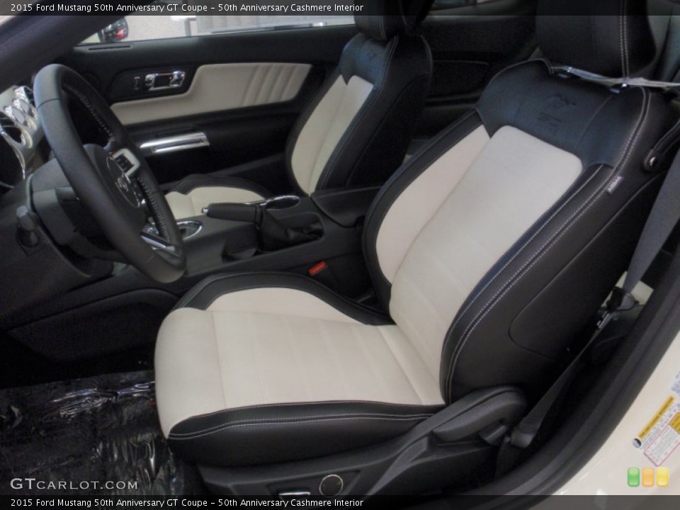 50th Anniversary Cashmere Interior Front Seat for the 2015 Ford Mustang 50th Anniversary GT Coupe #100313454