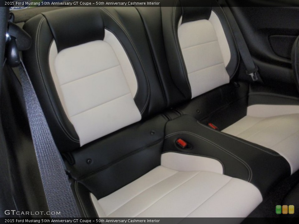 50th Anniversary Cashmere Interior Rear Seat for the 2015 Ford Mustang 50th Anniversary GT Coupe #100313523