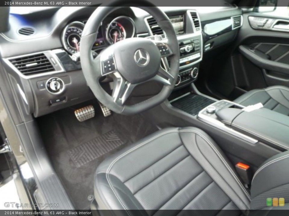 Black 2014 Mercedes-Benz ML Interiors