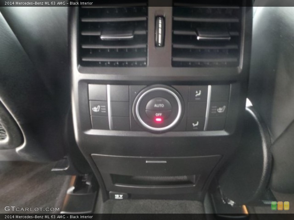 Black Interior Controls for the 2014 Mercedes-Benz ML 63 AMG #100318932