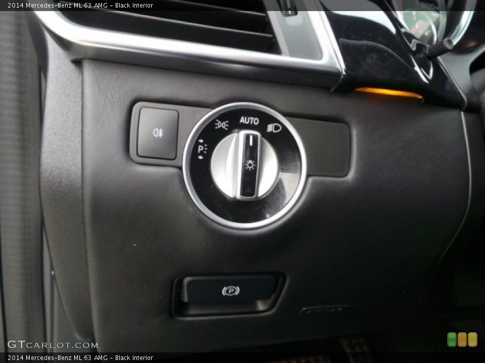 Black Interior Controls for the 2014 Mercedes-Benz ML 63 AMG #100318980