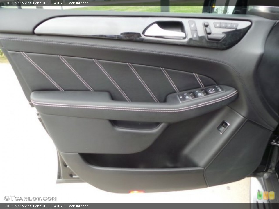Black Interior Door Panel for the 2014 Mercedes-Benz ML 63 AMG #100319010