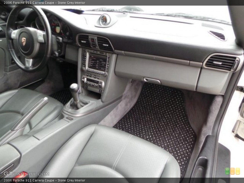 Stone Grey Interior Dashboard for the 2006 Porsche 911 Carrera Coupe #100329515