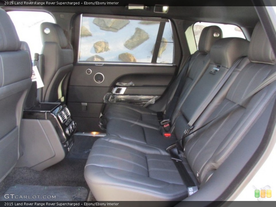 Ebony/Ebony Interior Rear Seat for the 2015 Land Rover Range Rover Supercharged #100339649
