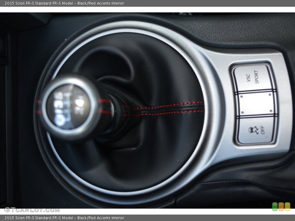 Black/Red Accents Interior Transmission for the 2015 Scion FR-S  #100342841