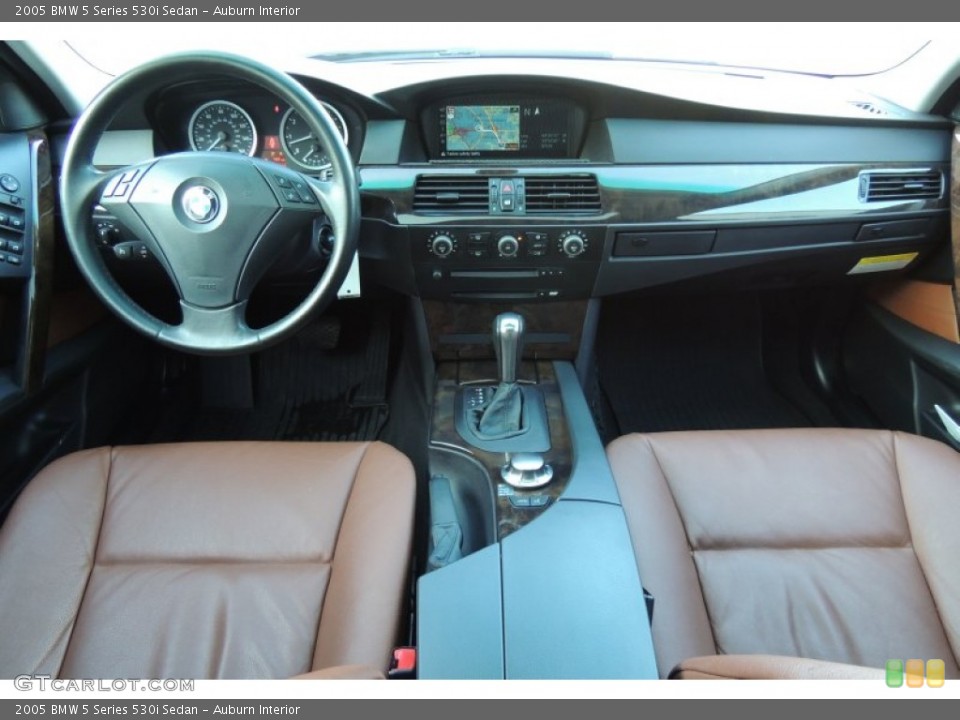 Auburn Interior Dashboard for the 2005 BMW 5 Series 530i Sedan #100344935