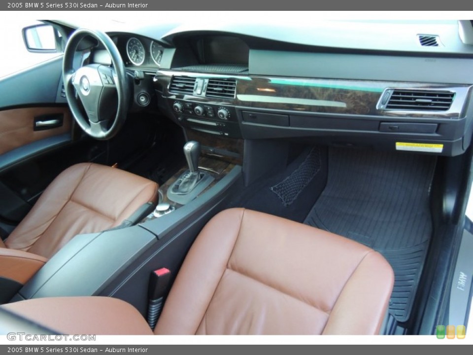 Auburn Interior Dashboard for the 2005 BMW 5 Series 530i Sedan #100345667