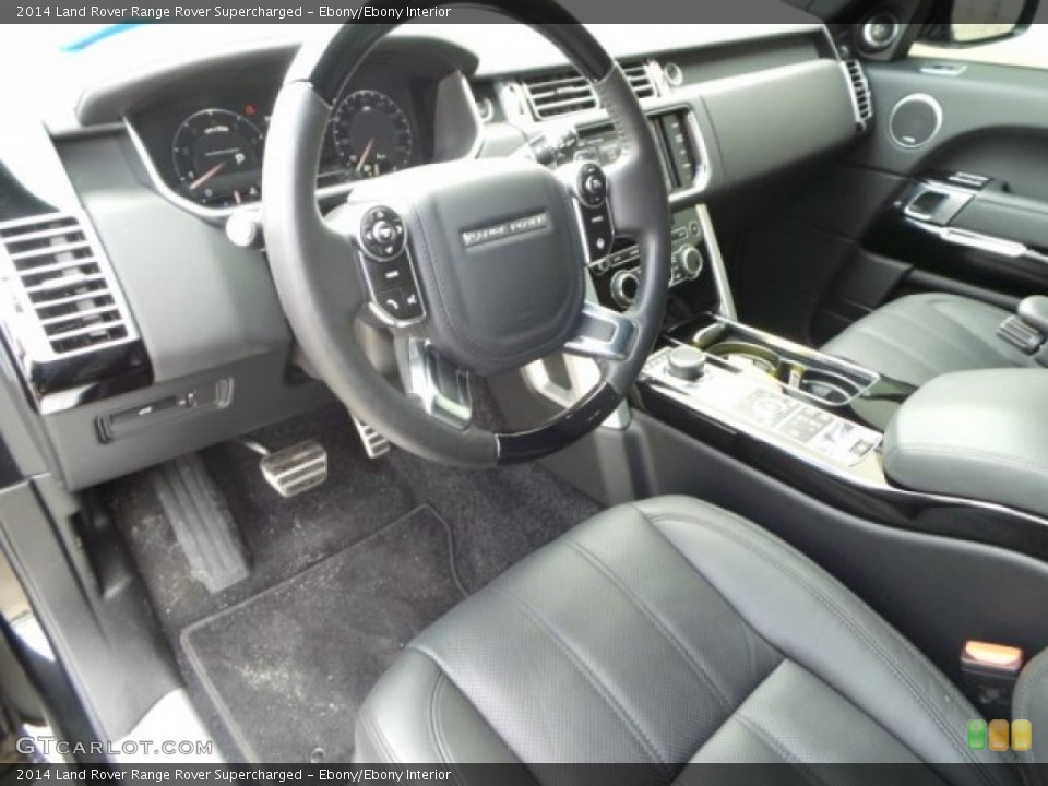 Ebony/Ebony Interior Prime Interior for the 2014 Land Rover Range Rover Supercharged #100353050