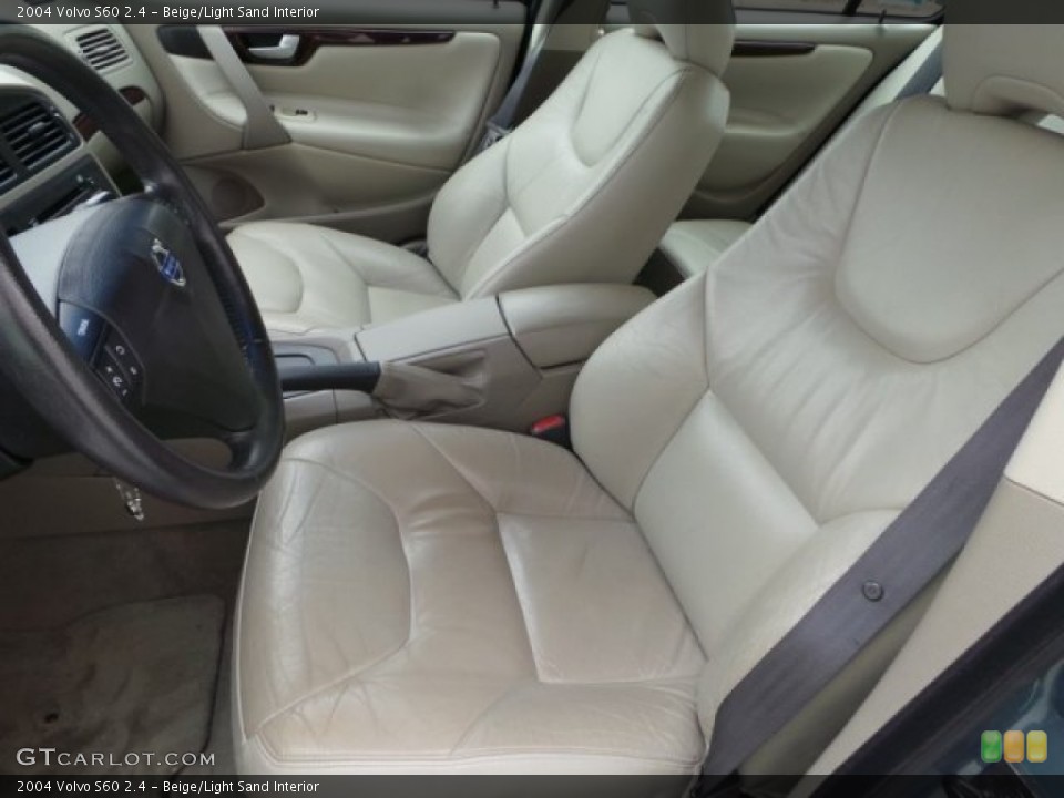 Beige/Light Sand Interior Front Seat for the 2004 Volvo S60 2.4 #100354482