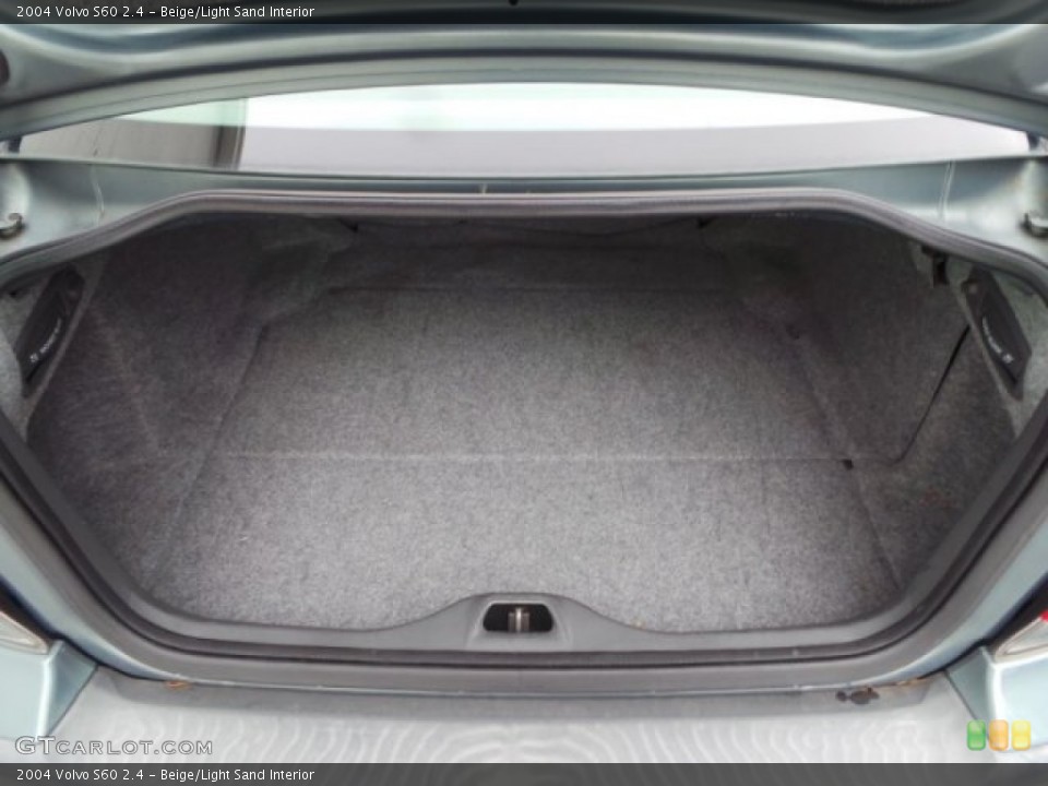 Beige/Light Sand Interior Trunk for the 2004 Volvo S60 2.4 #100354733