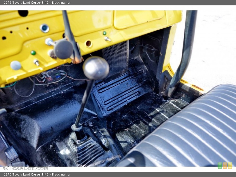 Black Interior Transmission for the 1976 Toyota Land Cruiser FJ40 #100369295
