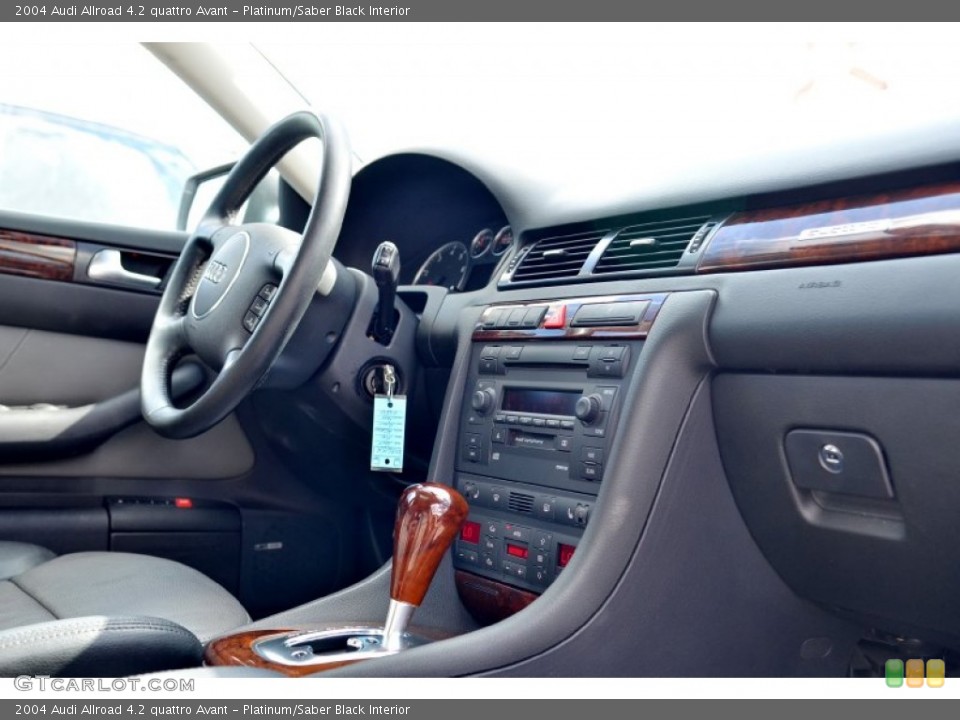 Platinum/Saber Black Interior Dashboard for the 2004 Audi Allroad 4.2 quattro Avant #100373460