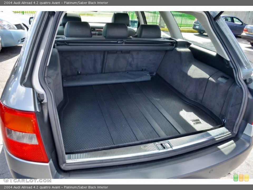 Platinum/Saber Black Interior Trunk for the 2004 Audi Allroad 4.2 quattro Avant #100373712