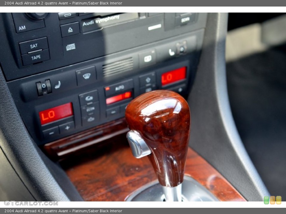 Platinum/Saber Black Interior Transmission for the 2004 Audi Allroad 4.2 quattro Avant #100373883