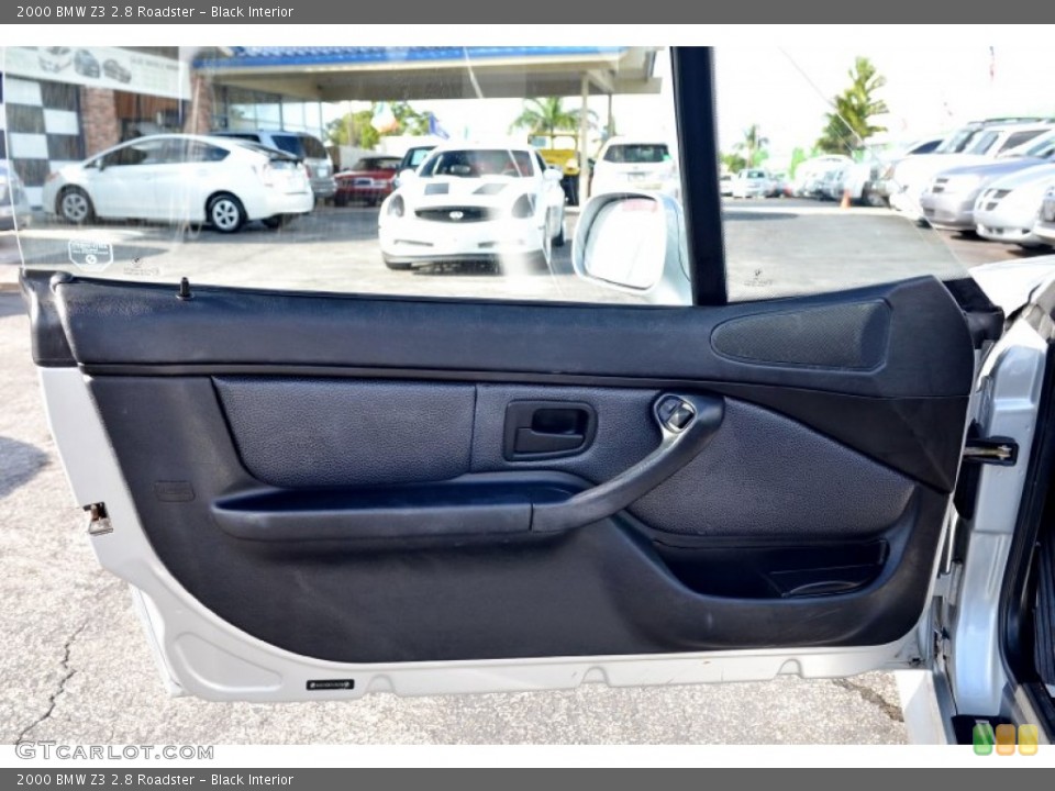 Black Interior Door Panel for the 2000 BMW Z3 2.8 Roadster #100374624