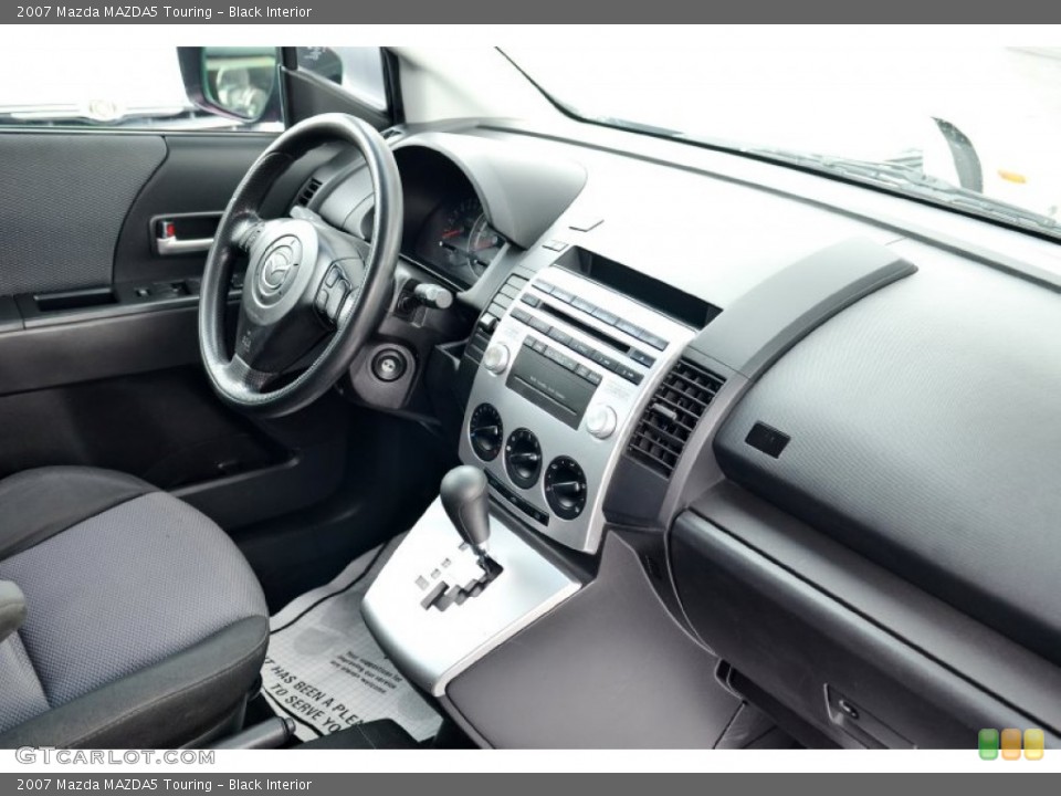 Black Interior Dashboard for the 2007 Mazda MAZDA5 Touring #100376109