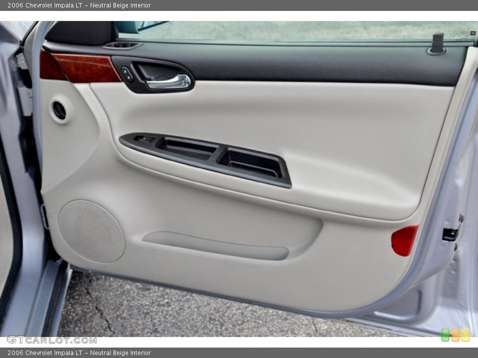 Neutral Beige Interior Door Panel for the 2006 Chevrolet Impala LT #100377060