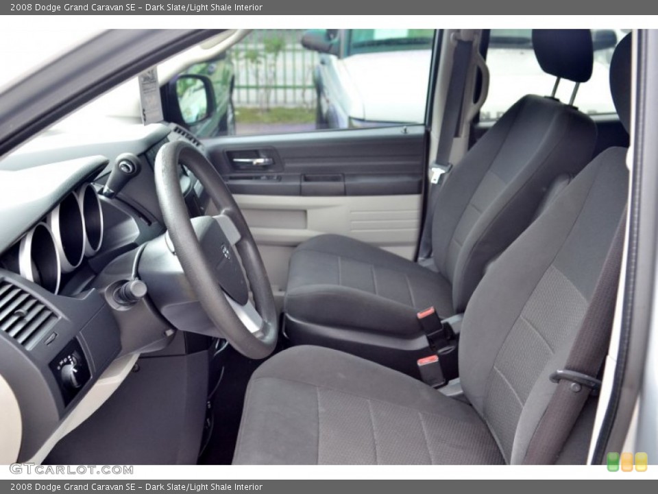 Dark Slate/Light Shale Interior Front Seat for the 2008 Dodge Grand Caravan SE #100378195