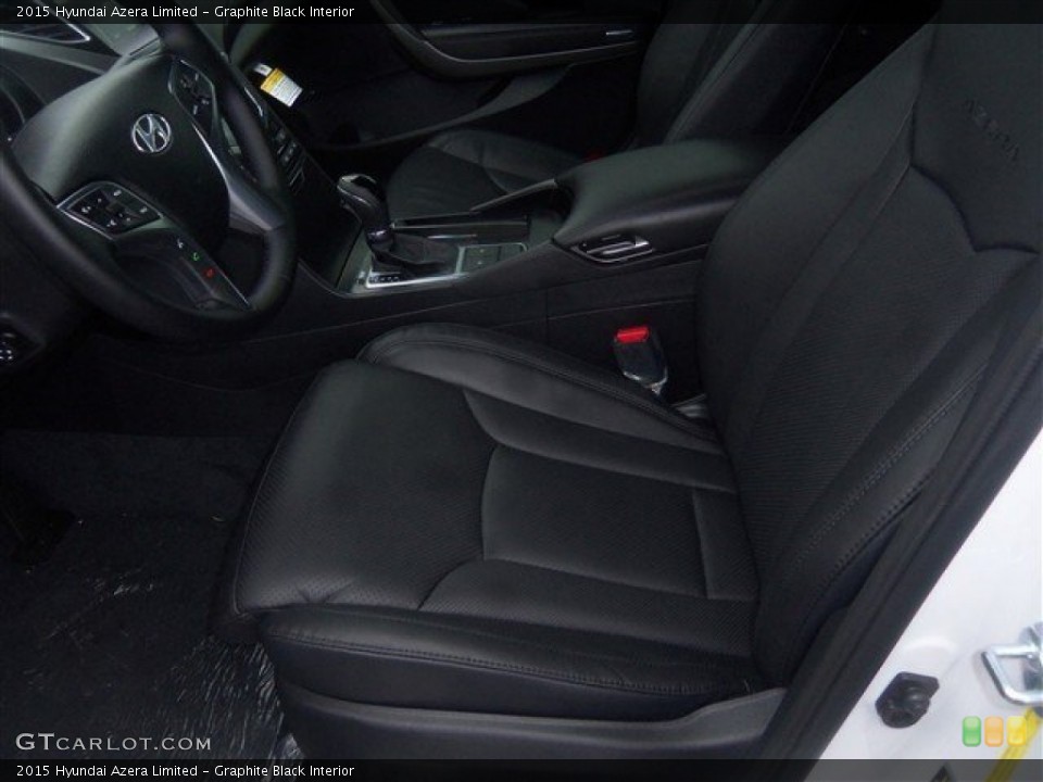 Graphite Black 2015 Hyundai Azera Interiors