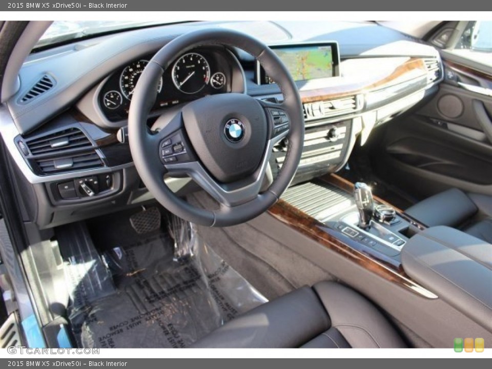 Black Interior Prime Interior for the 2015 BMW X5 xDrive50i #100389270