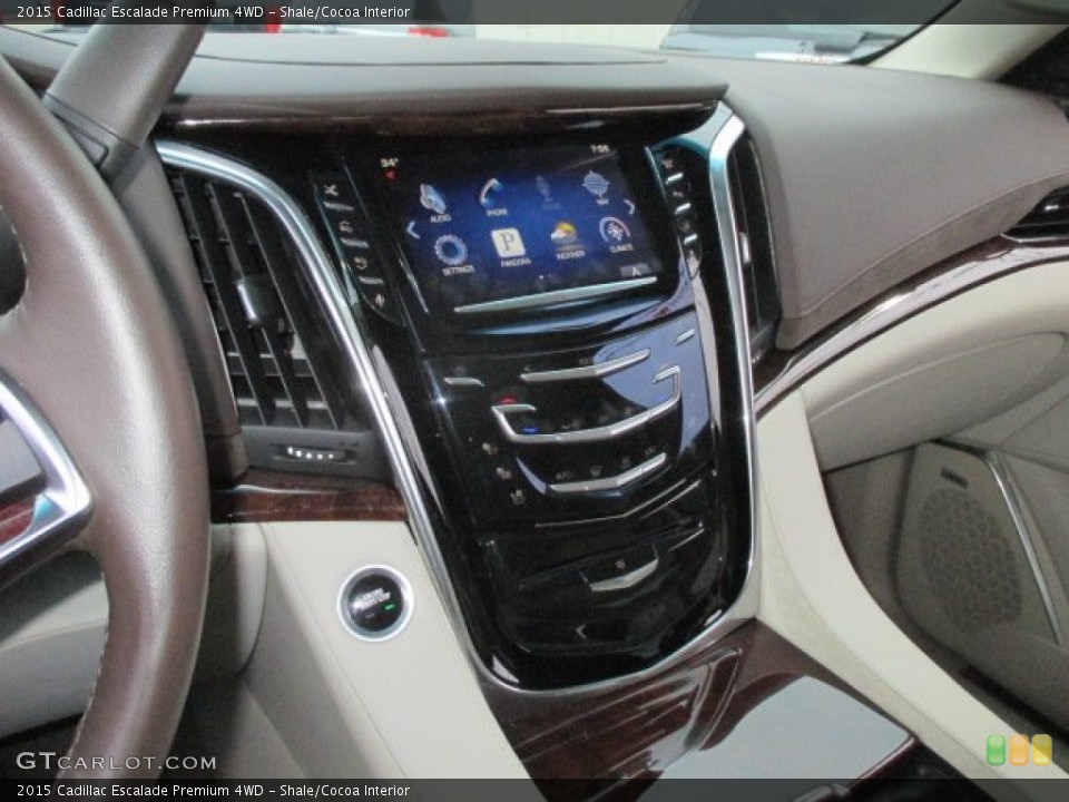Shale/Cocoa Interior Controls for the 2015 Cadillac Escalade Premium 4WD #100399466