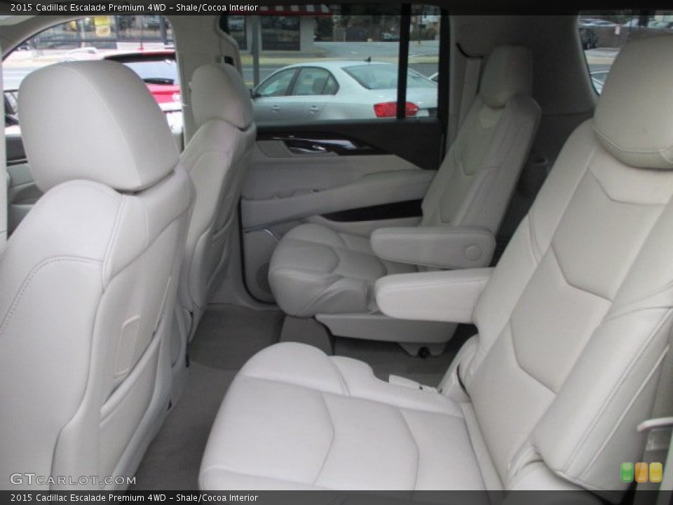 Shale/Cocoa Interior Rear Seat for the 2015 Cadillac Escalade Premium 4WD #100399694
