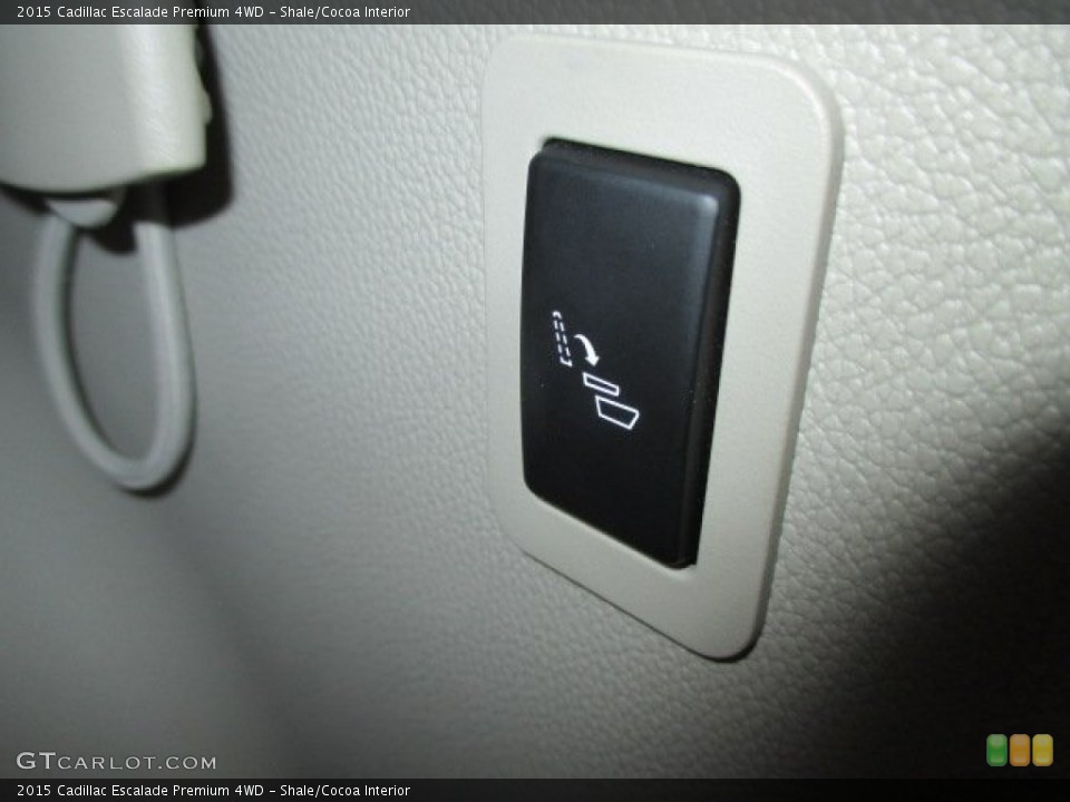 Shale/Cocoa Interior Controls for the 2015 Cadillac Escalade Premium 4WD #100399715