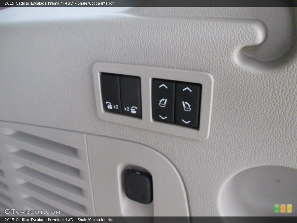 Shale/Cocoa Interior Controls for the 2015 Cadillac Escalade Premium 4WD #100399790
