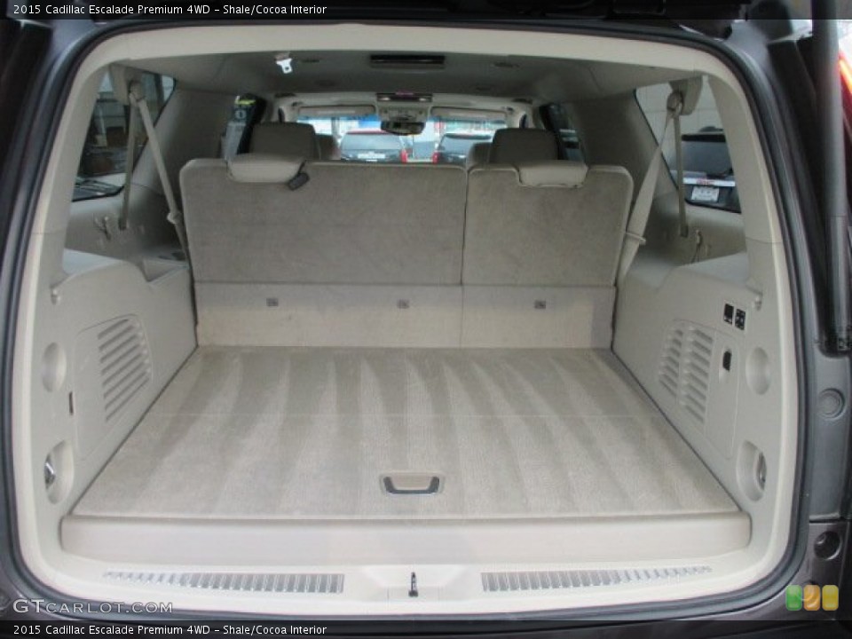 Shale/Cocoa Interior Trunk for the 2015 Cadillac Escalade Premium 4WD #100399811