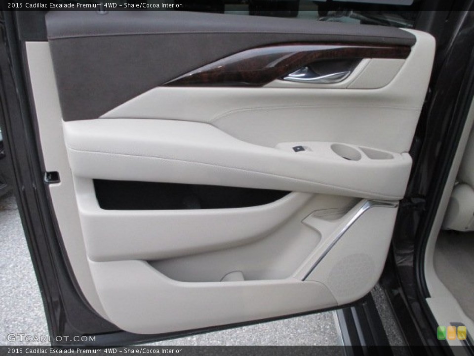 Shale/Cocoa Interior Door Panel for the 2015 Cadillac Escalade Premium 4WD #100399904