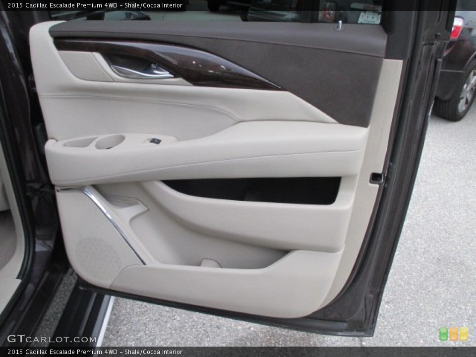 Shale/Cocoa Interior Door Panel for the 2015 Cadillac Escalade Premium 4WD #100399928