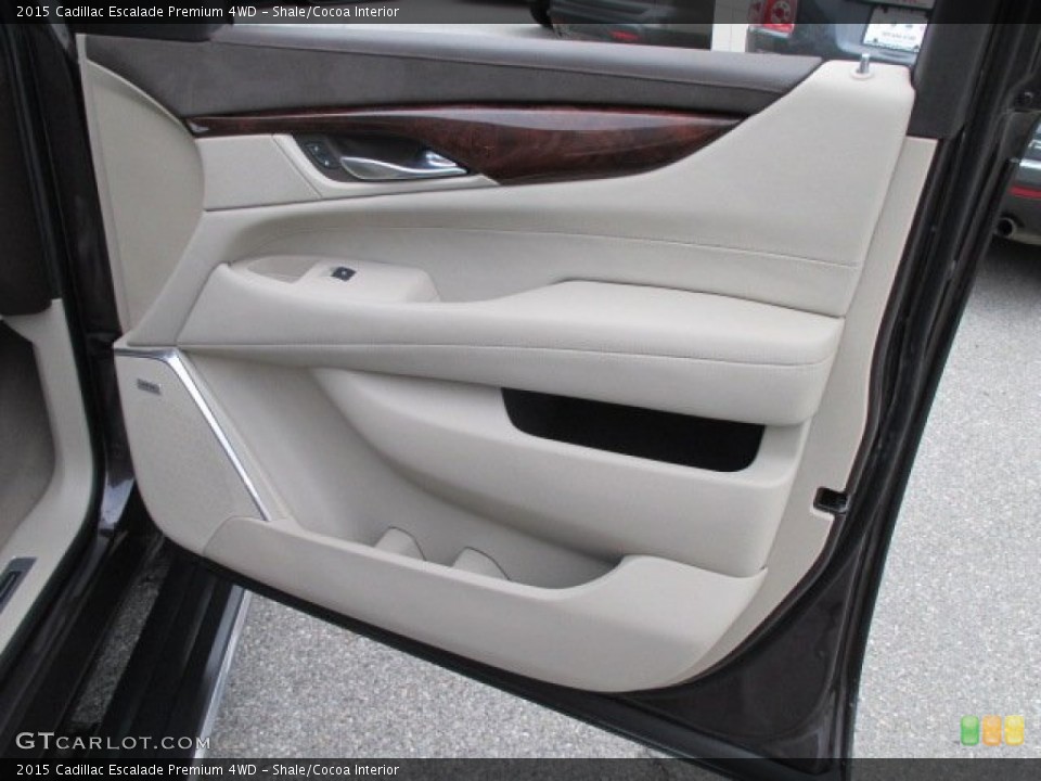 Shale/Cocoa Interior Door Panel for the 2015 Cadillac Escalade Premium 4WD #100399952