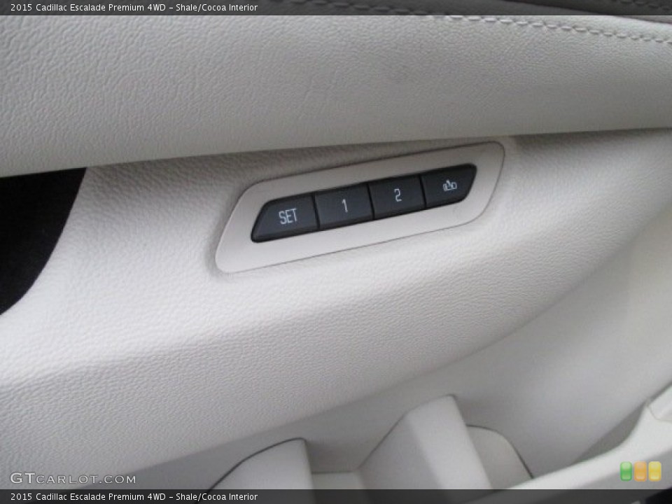 Shale/Cocoa Interior Controls for the 2015 Cadillac Escalade Premium 4WD #100400232
