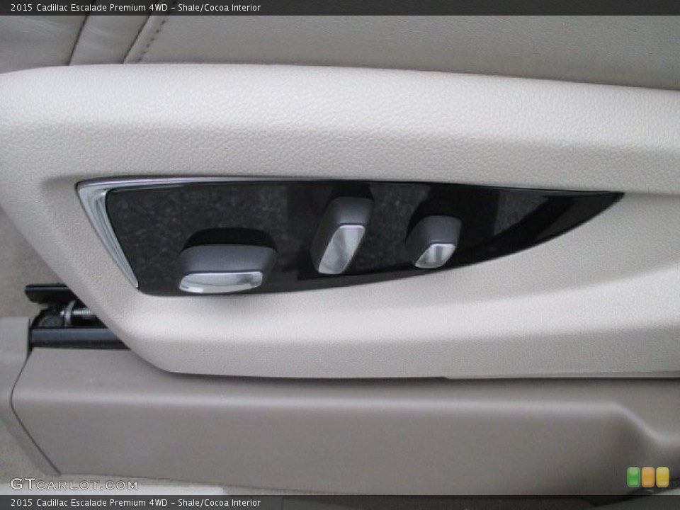 Shale/Cocoa Interior Controls for the 2015 Cadillac Escalade Premium 4WD #100400254