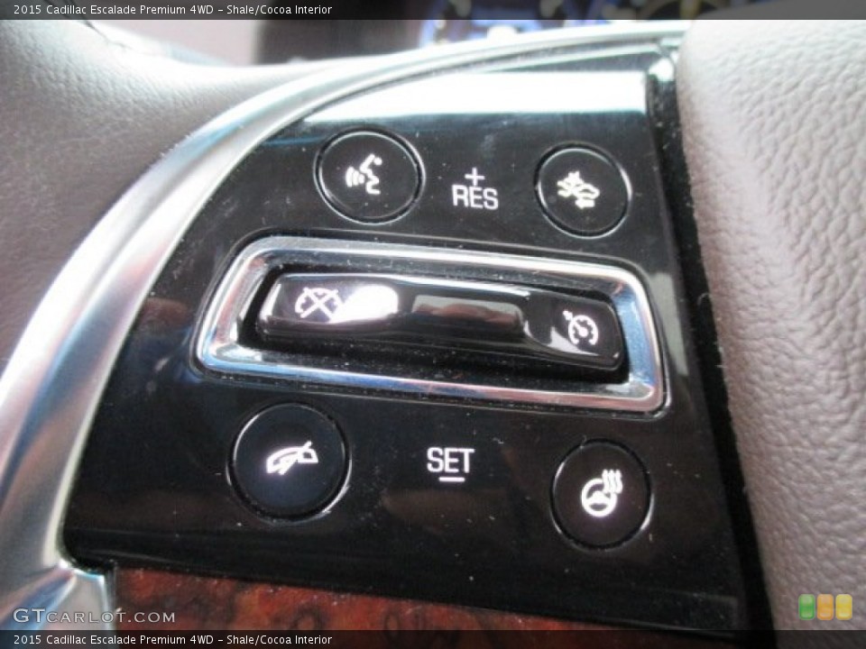 Shale/Cocoa Interior Controls for the 2015 Cadillac Escalade Premium 4WD #100400300