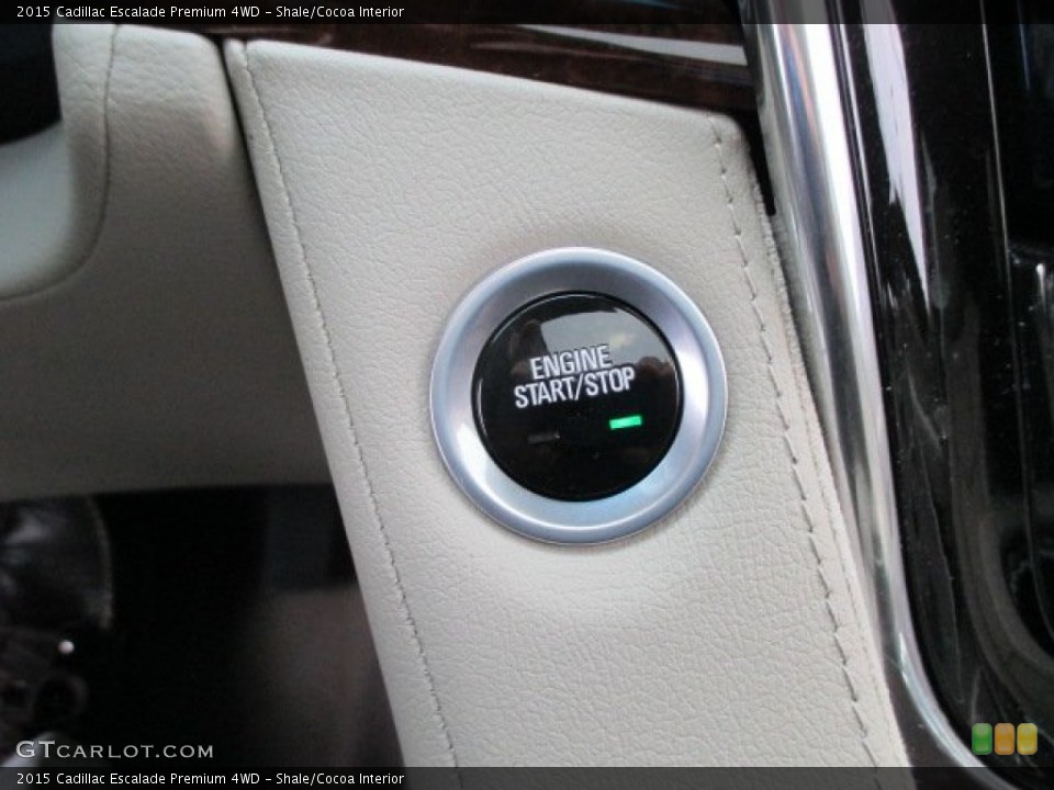 Shale/Cocoa Interior Controls for the 2015 Cadillac Escalade Premium 4WD #100400342