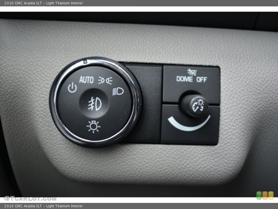 Light Titanium Interior Controls for the 2010 GMC Acadia SLT #100404029