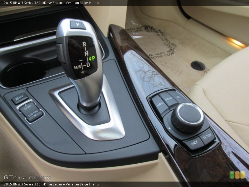 Venetian Beige Interior Transmission for the 2015 BMW 3 Series 320i xDrive Sedan #100405256