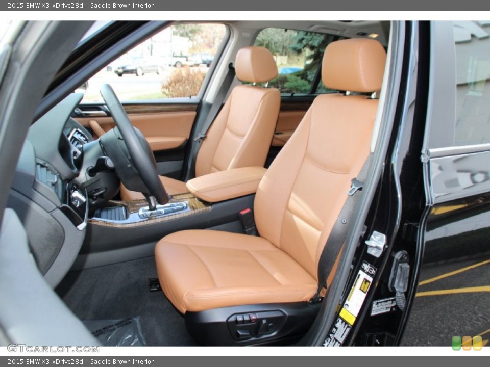 Saddle Brown Interior Front Seat for the 2015 BMW X3 xDrive28d #100407107