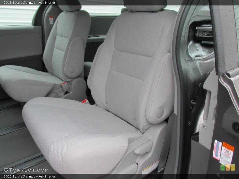 Ash Interior Rear Seat for the 2015 Toyota Sienna L #100410344