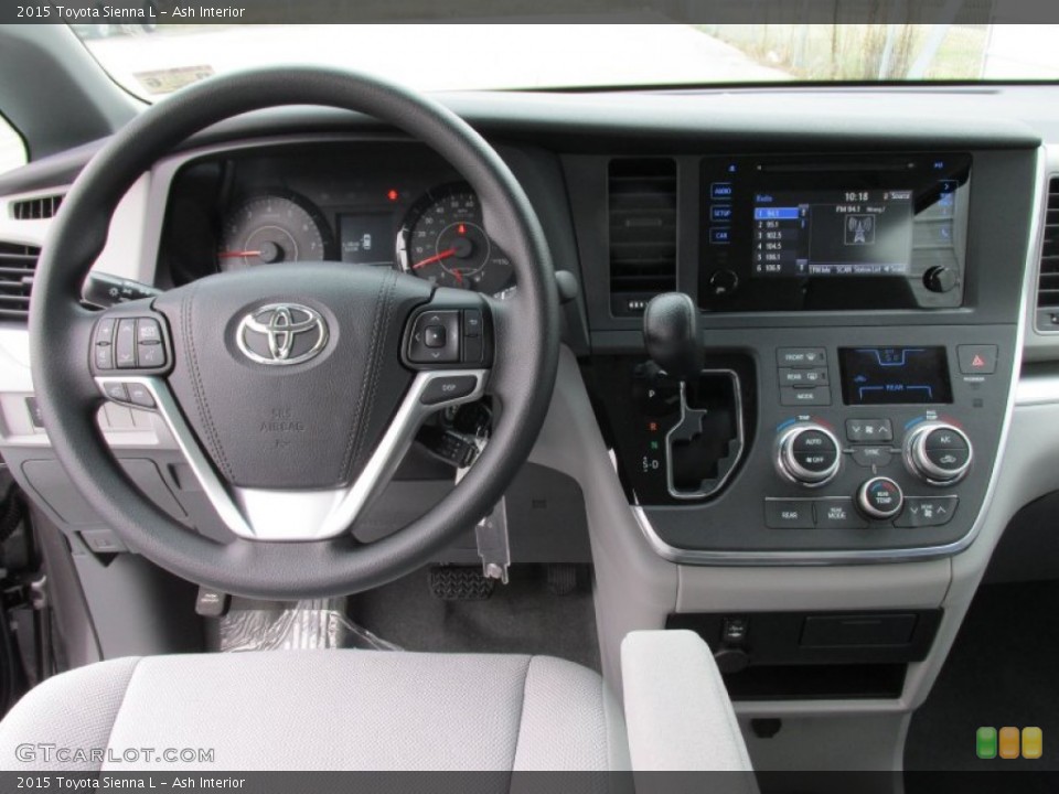 Ash Interior Dashboard for the 2015 Toyota Sienna L #100410470