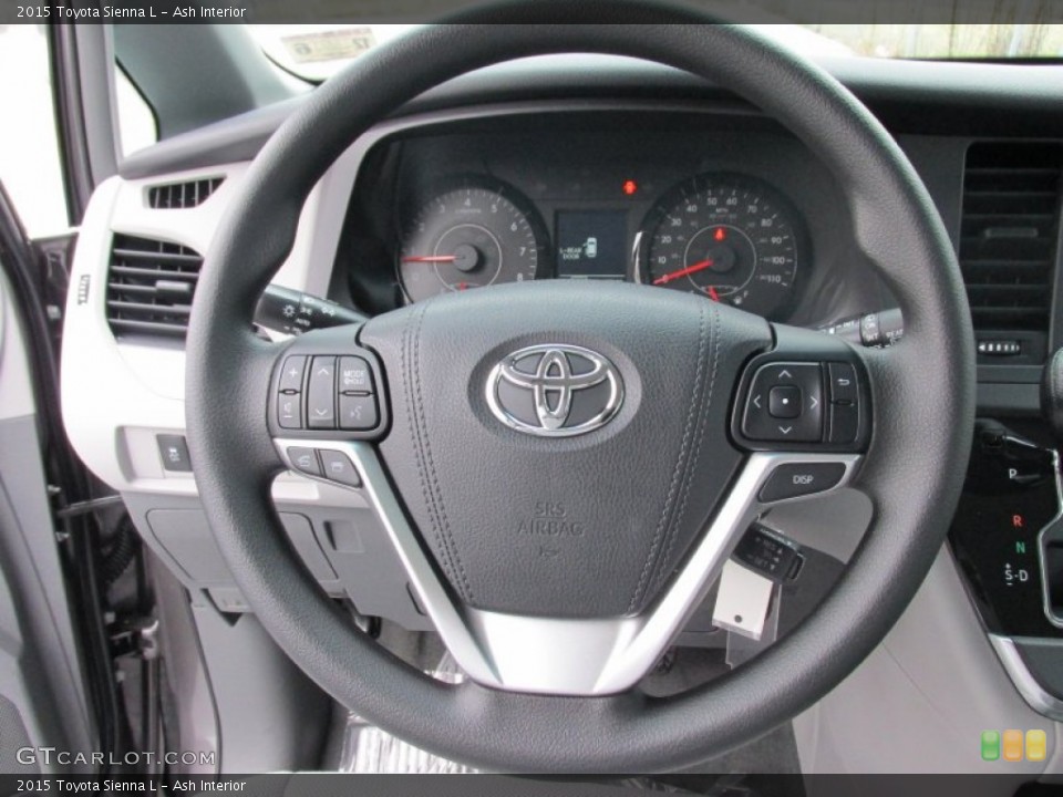 Ash Interior Steering Wheel for the 2015 Toyota Sienna L #100410599