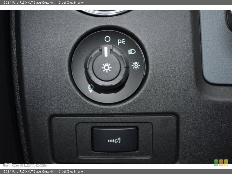 Steel Grey Interior Controls for the 2014 Ford F150 XLT SuperCrew 4x4 #100410914
