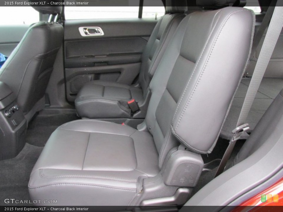 Charcoal Black Interior Rear Seat for the 2015 Ford Explorer XLT #100417304